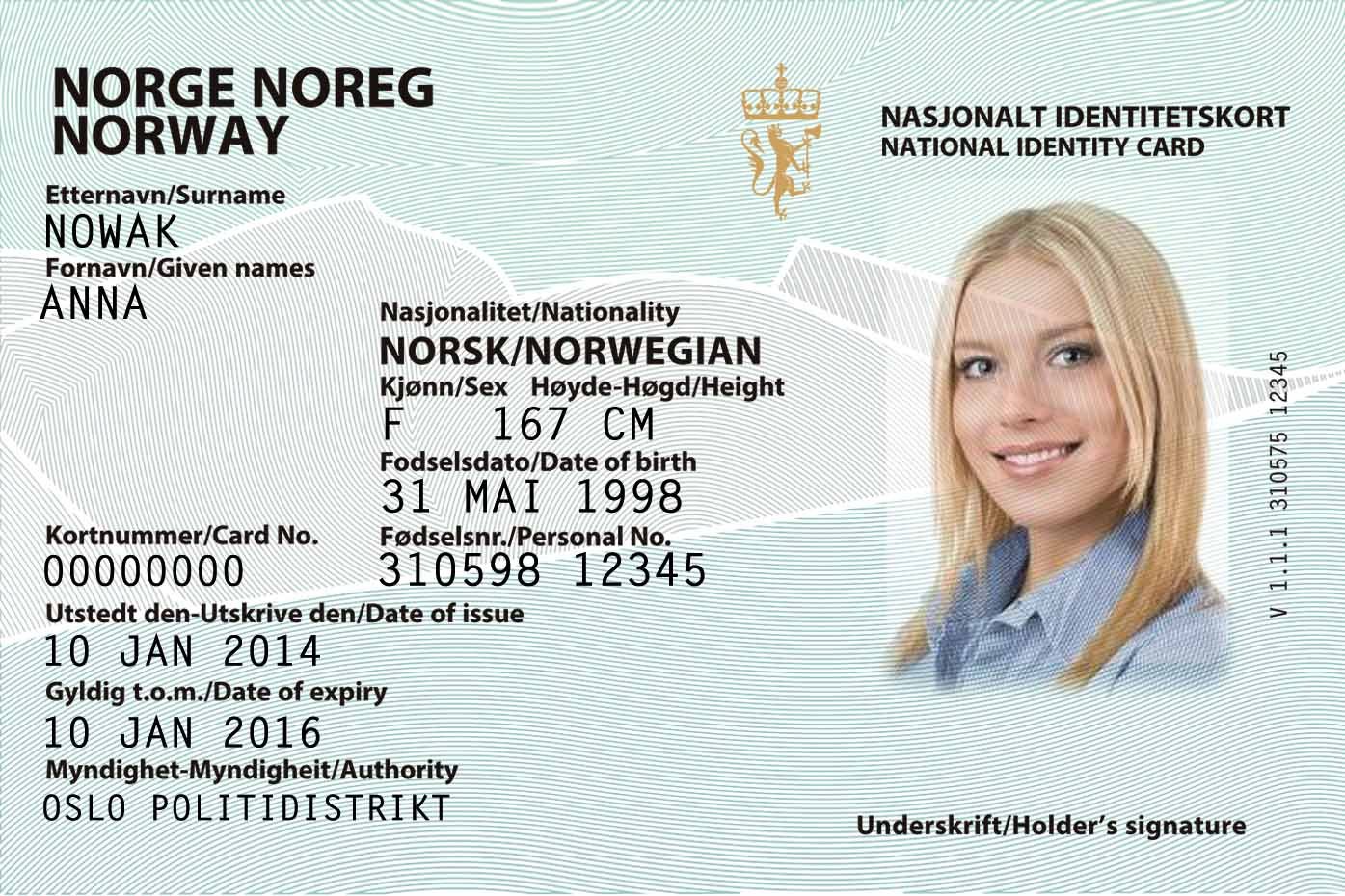 Norway Fake Id