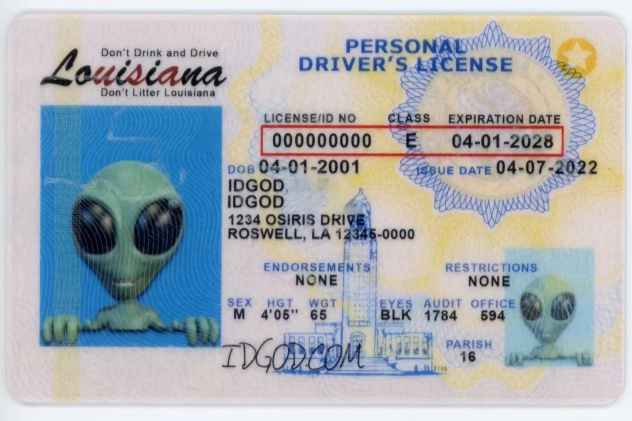 Louisiana Fake ID