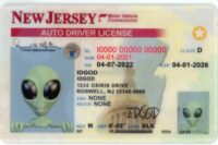 New Jersey Fake ID