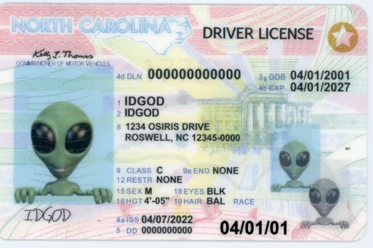 North Carolina Fake ID