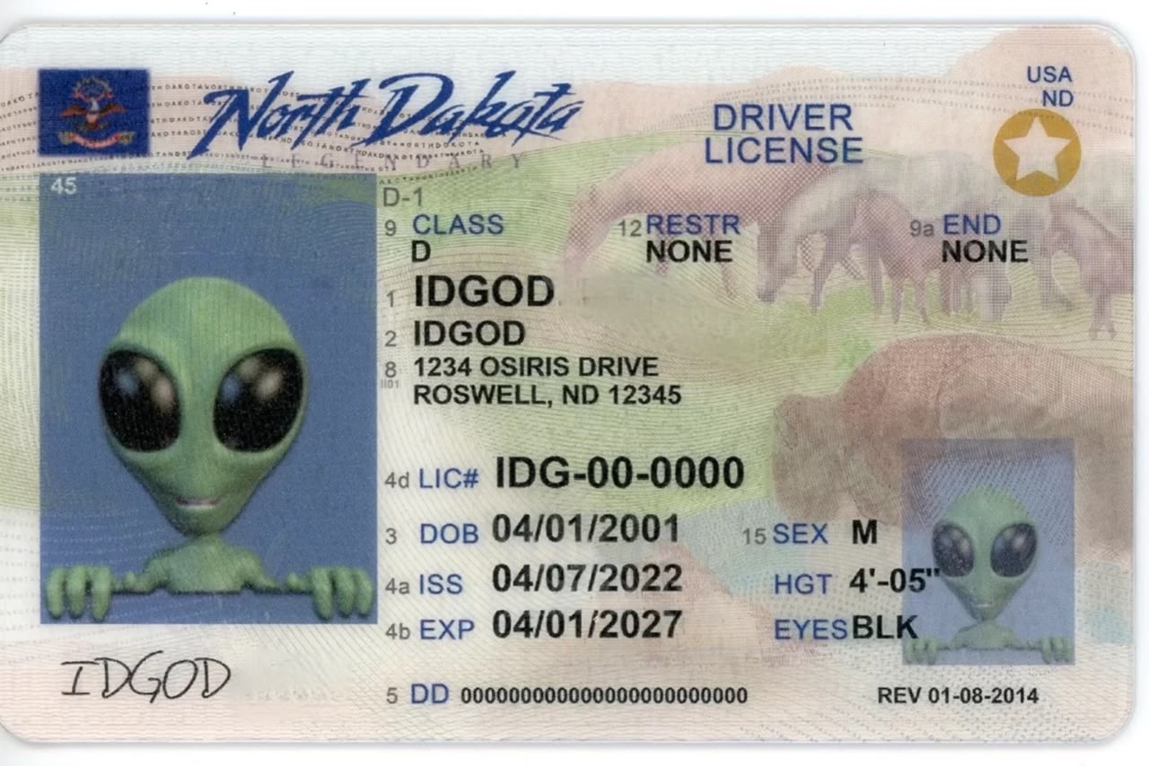 North Dakota Fake ID