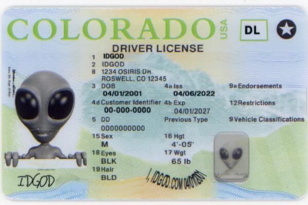 Colorado Fake ID