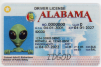 Alabama Fake ID
